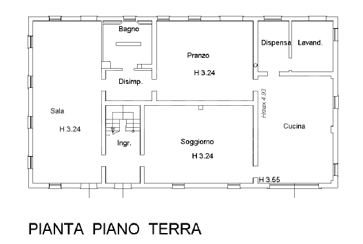 Casa Indipendente - Planimetry 1