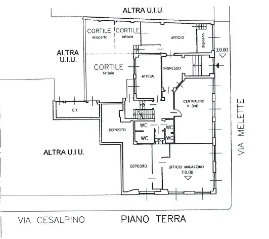 Palazzina - Planimetry 1