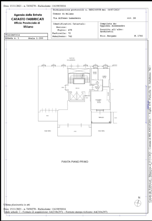 Appartamento - Planimetry 1