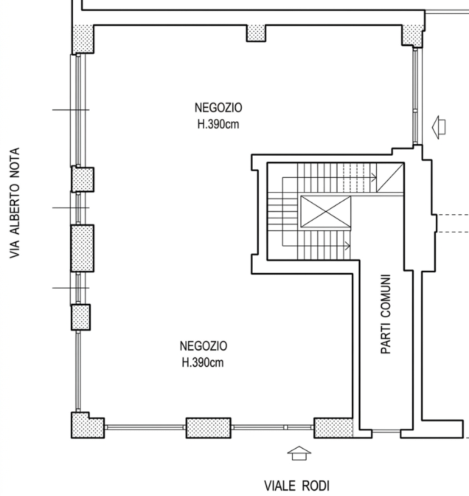 Negozio - Planimetry 1