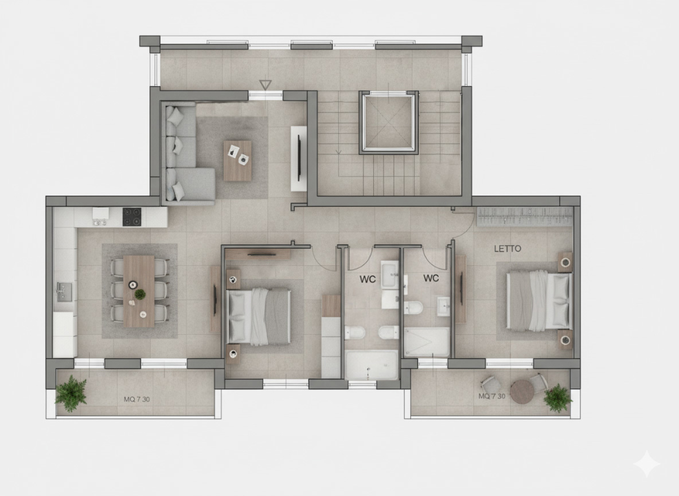 Appartamento - Planimetry 1