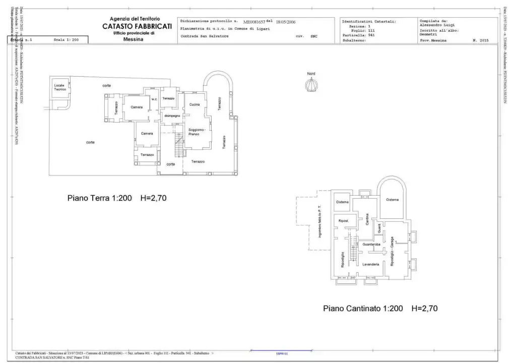 Villa - Planimetry 1