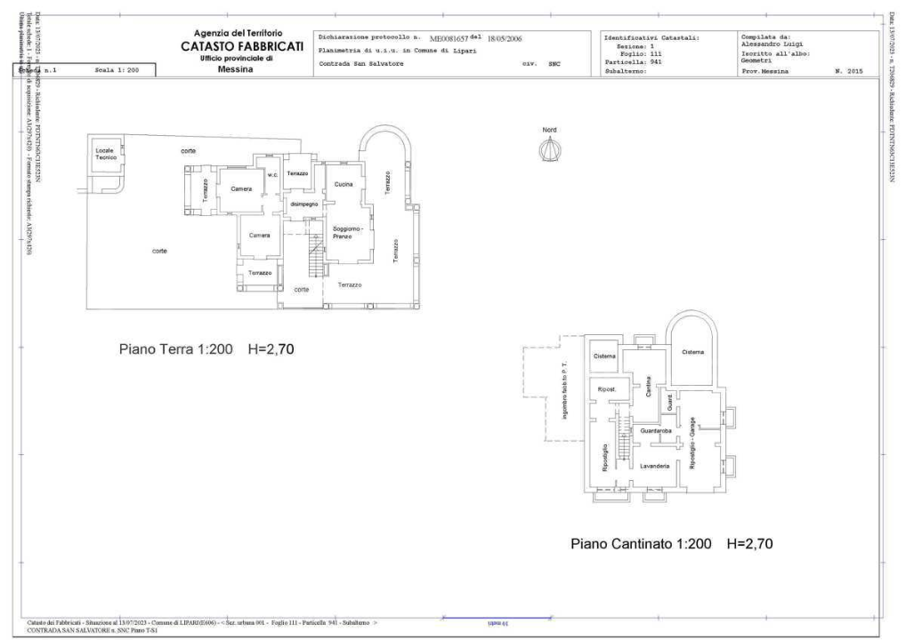 Villa - Planimetry 1