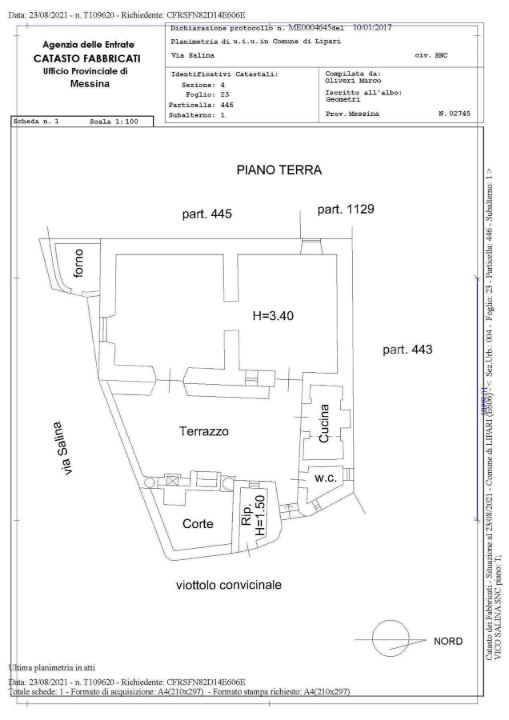 Casa Indipendente - Planimetry 1