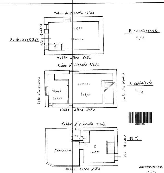 Casa Indipendente - Planimetry 1