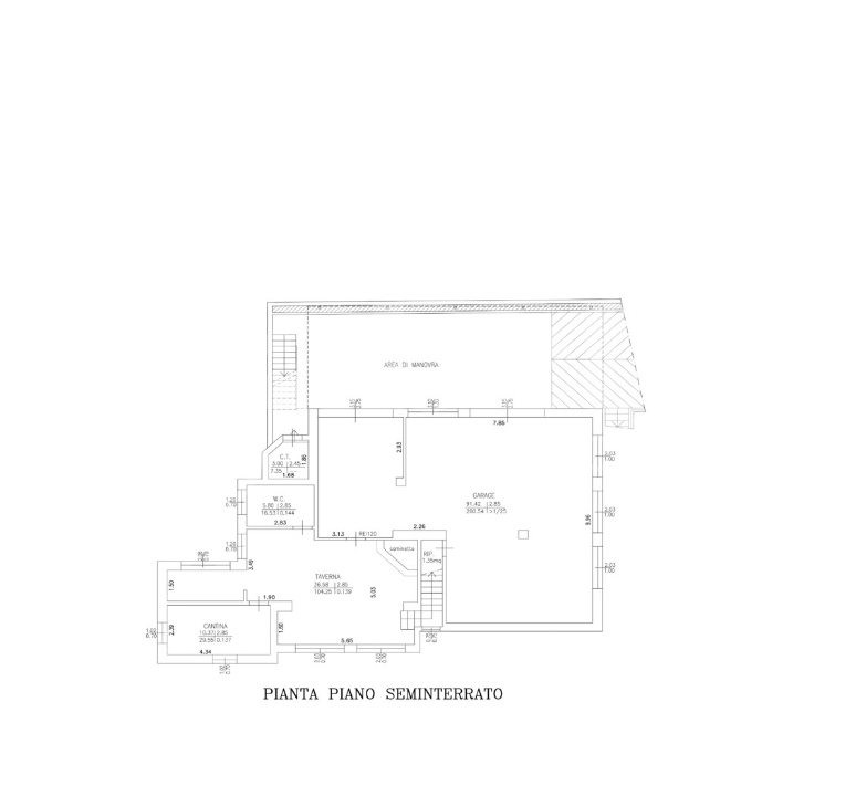 Casa Indipendente - Planimetry 1