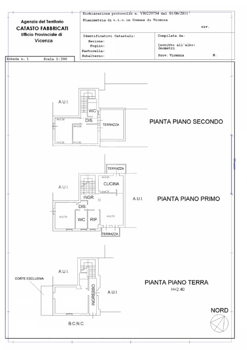 Villa - Planimetry 1