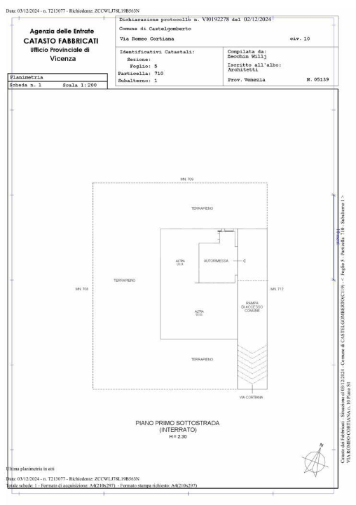 Appartamento - Planimetry 1