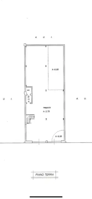 Negozio - Planimetry 1