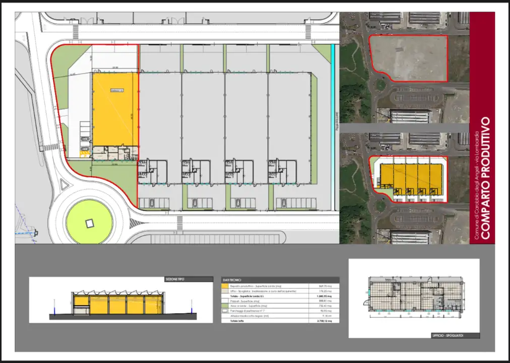 Capannone - Planimetry 1