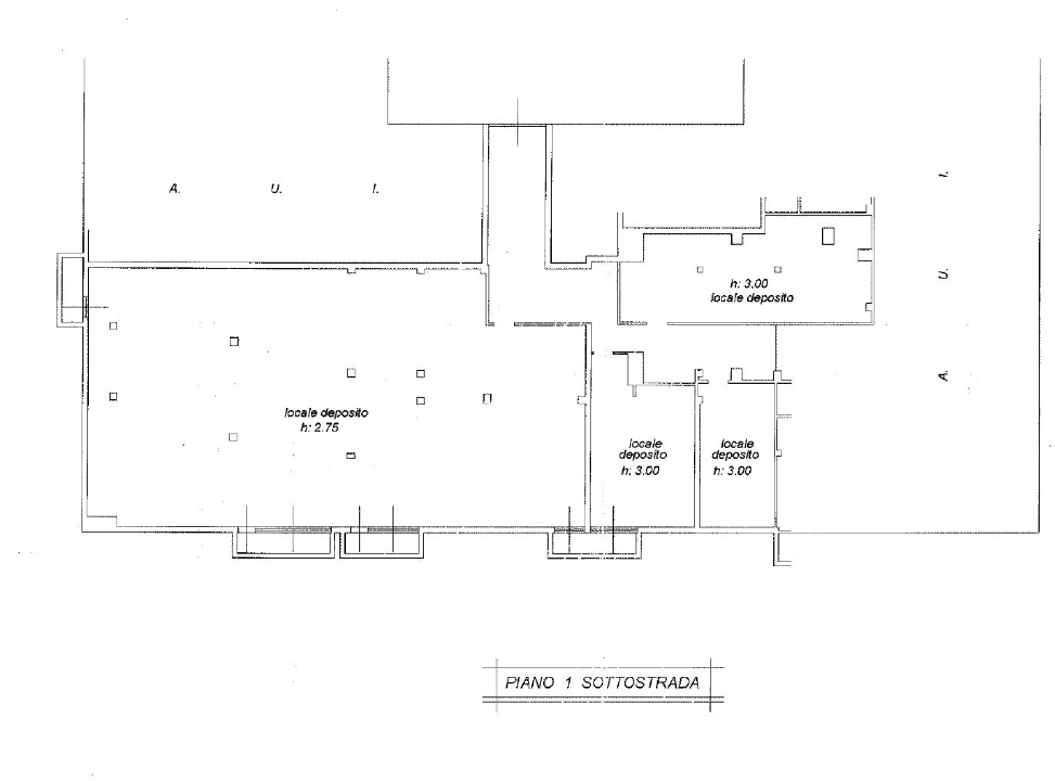 Magazzino - Planimetry 1