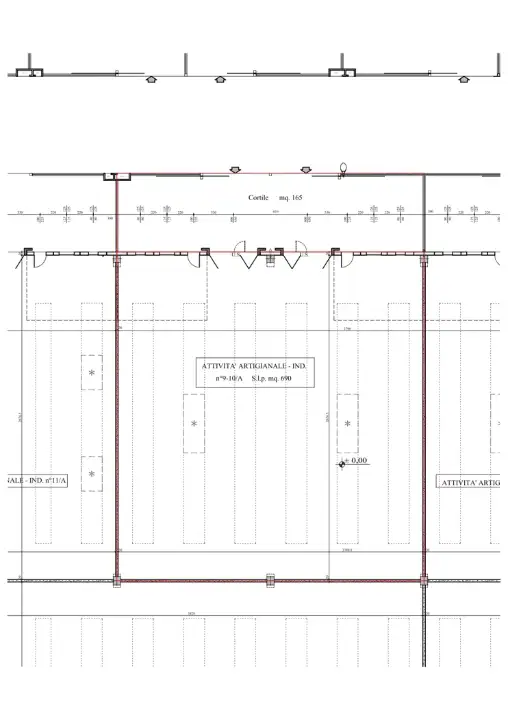 Capannone - Planimetry 1