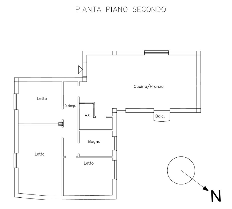 Appartamento - Planimetry 1