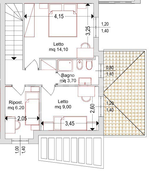 Villa - Planimetry 1
