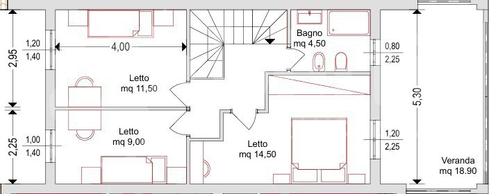 Villa - Planimetry 2
