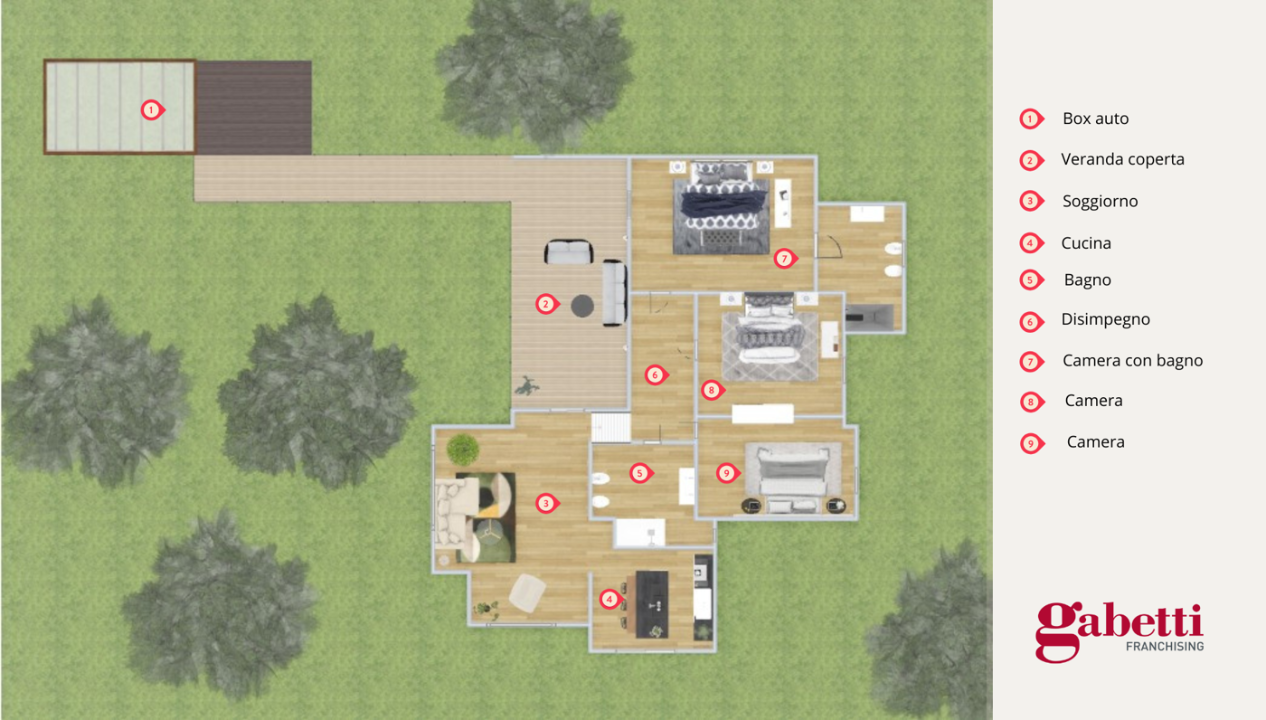 Villa - Planimetry 1