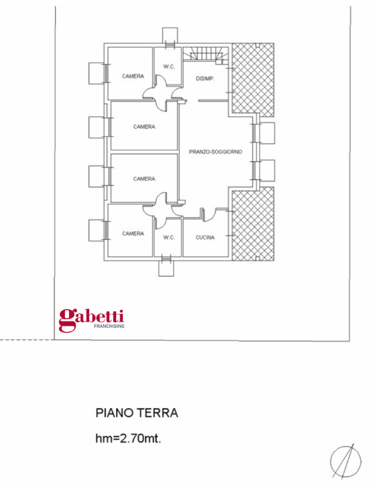 Villa - Planimetry 1