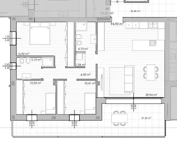 Appartamento - Planimetry 1