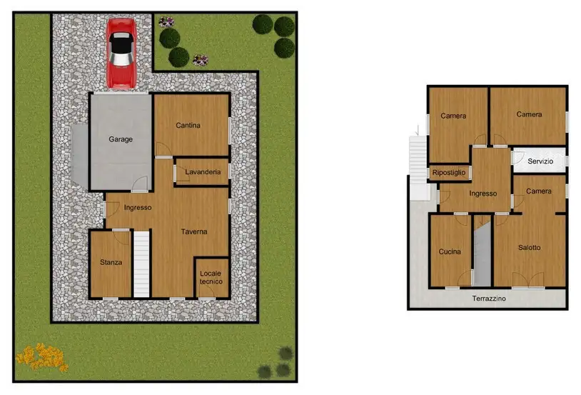 Villa - Planimetry 1