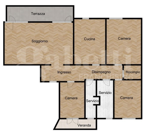 Appartamento - Planimetry 1