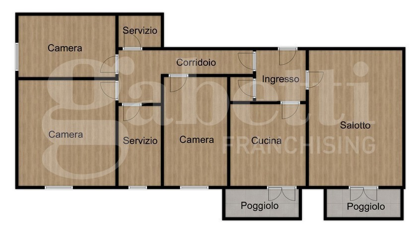 Appartamento - Planimetry 1