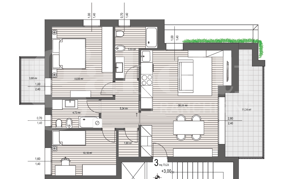 Appartamento - Planimetry 1