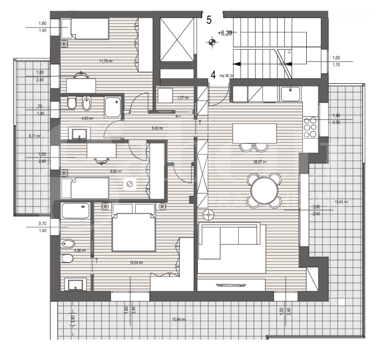 Appartamento - Planimetry 1