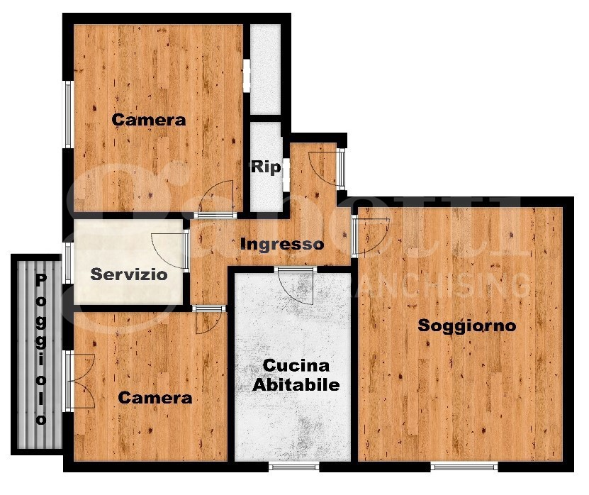 Appartamento - Planimetry 1