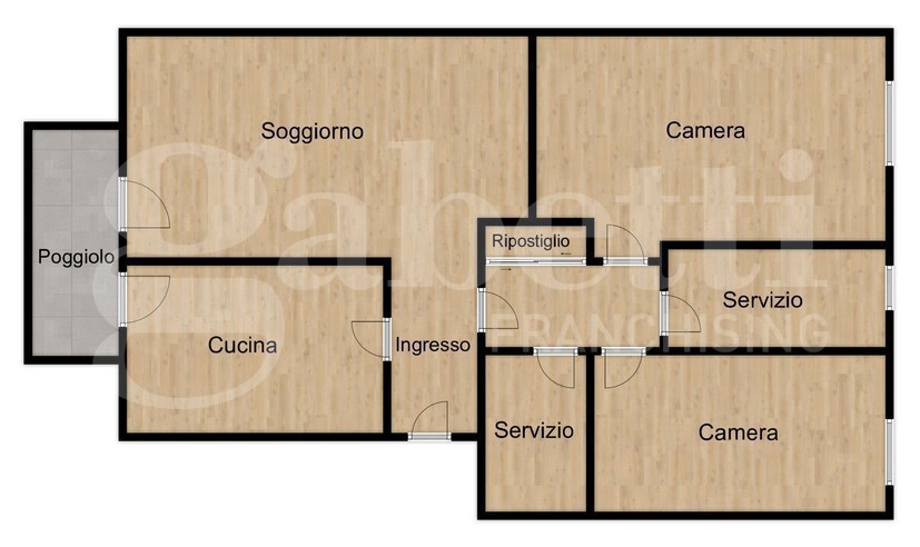 Appartamento - Planimetry 1