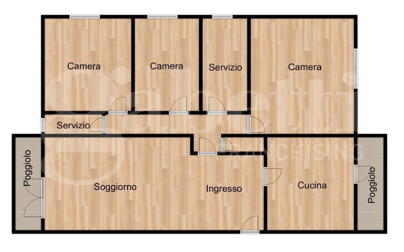 Appartamento - Planimetry 1