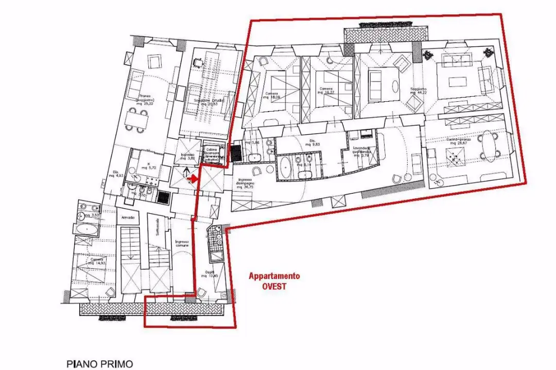 Appartamento - Planimetry 1