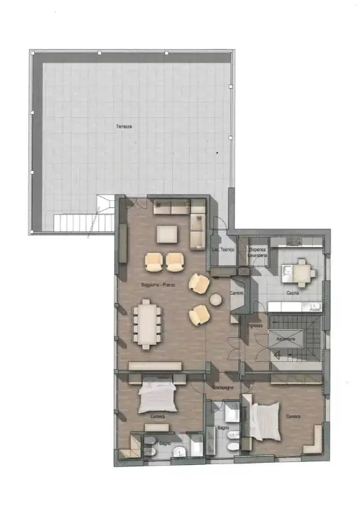 Appartamento - Planimetry 1