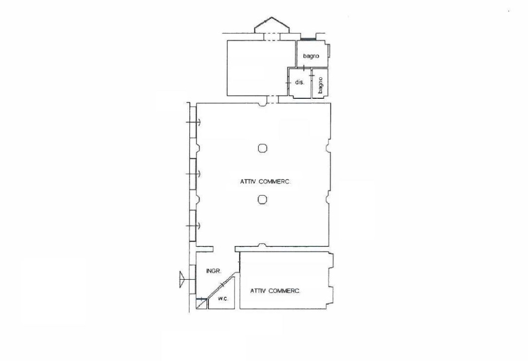 Negozio - Planimetry 1