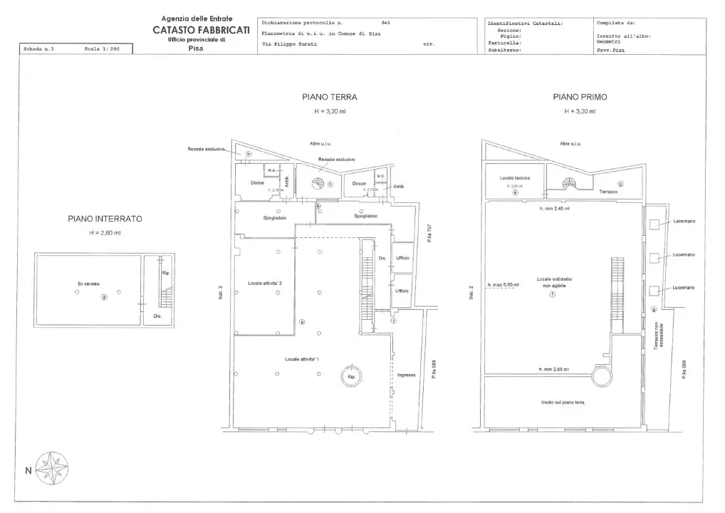 Negozio - Planimetry 1
