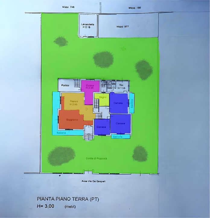Villa - Planimetry 2