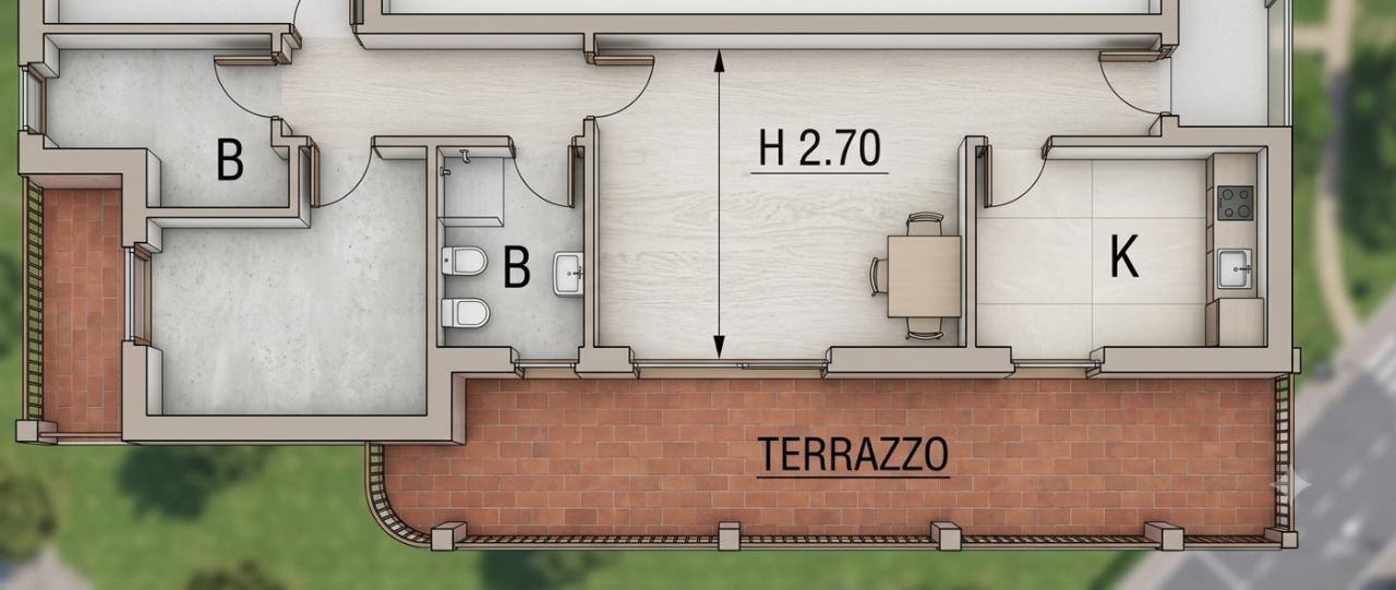Appartamento - Planimetry 1