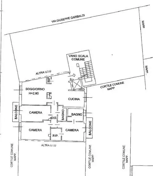 Appartamento - Planimetry 1