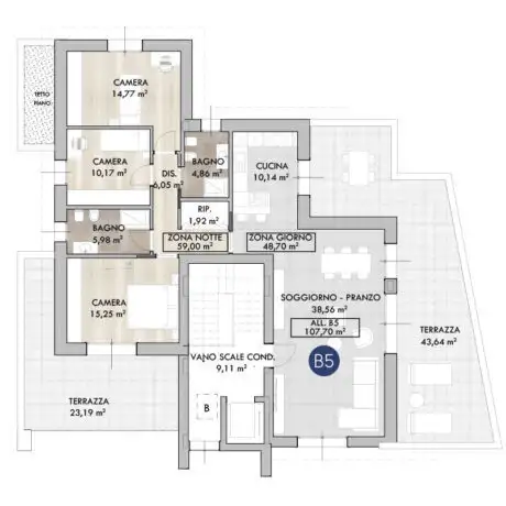 Appartamento - Planimetry 1