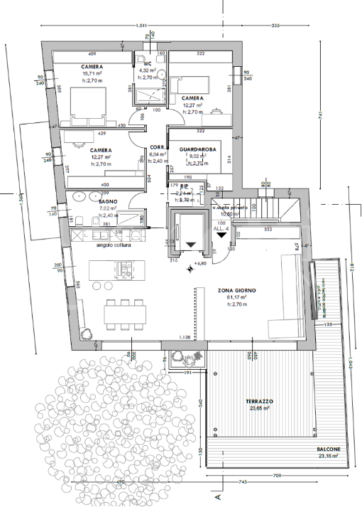 Appartamento - Planimetry 1