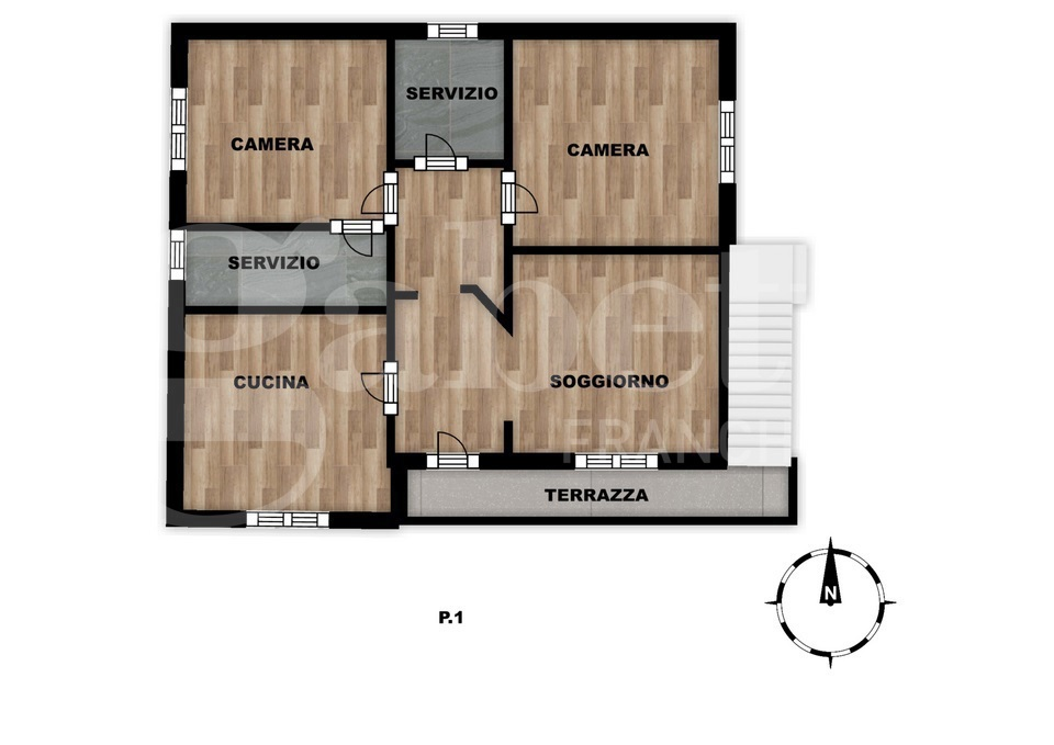 Villa - Planimetry 1