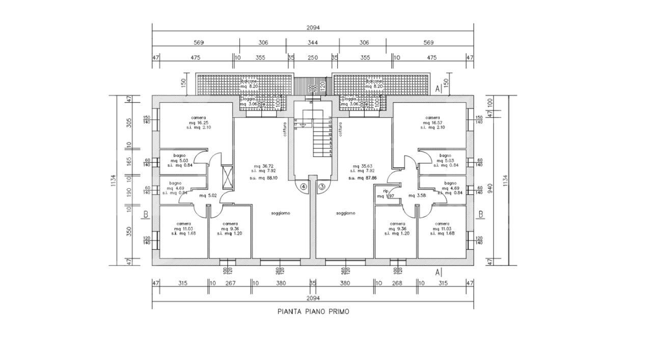 Appartamento - Planimetry 1