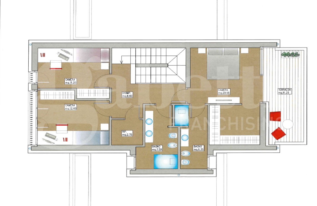 Villa - Planimetry 2