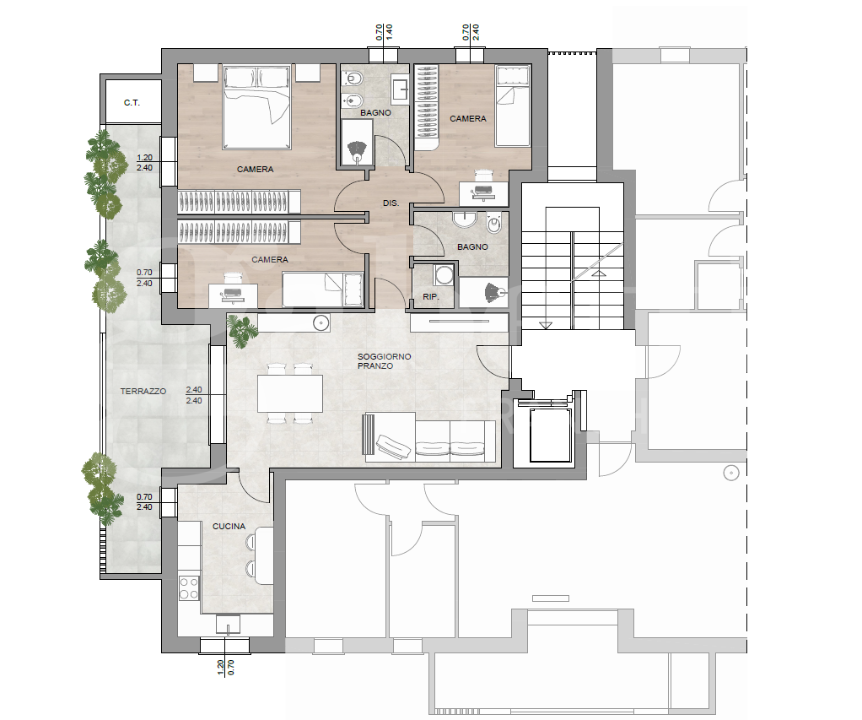 Appartamento - Planimetry 1