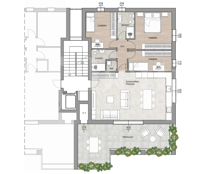 Appartamento - Planimetry 1