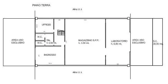 Capannone - Planimetry 2