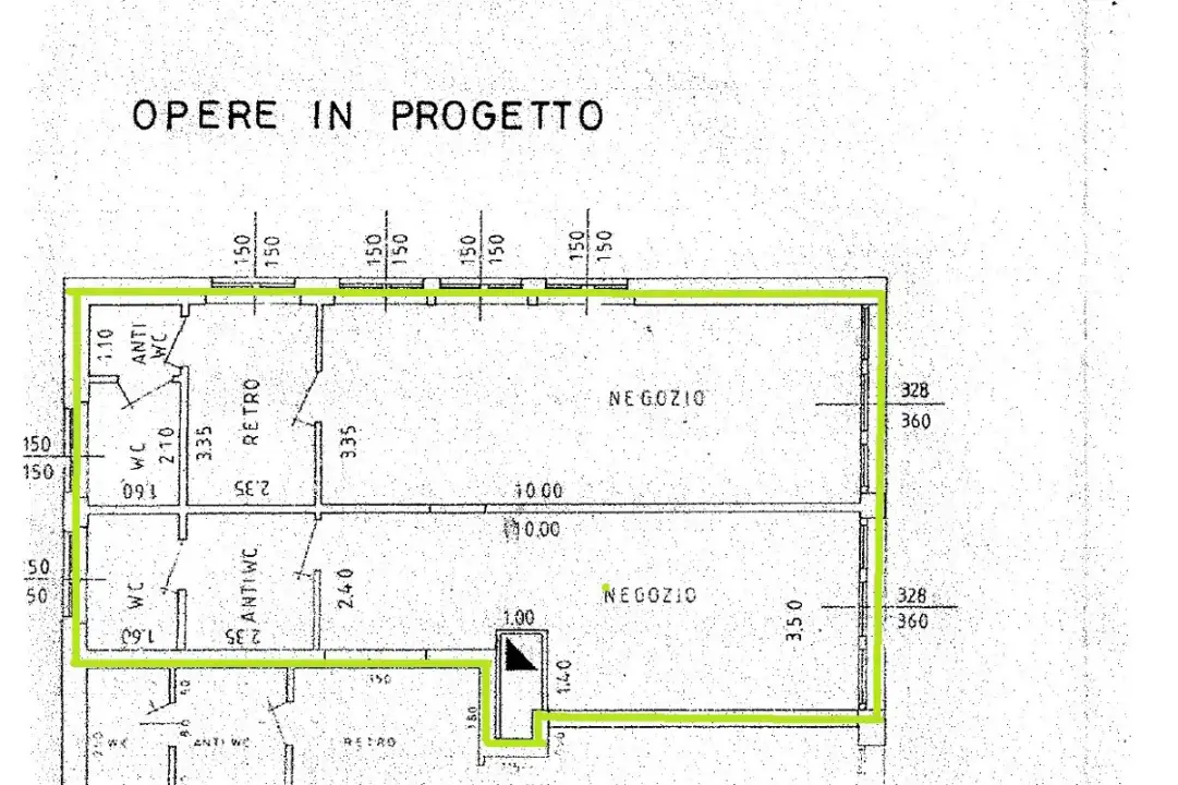 Negozio - Planimetry 1