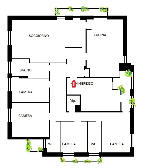 Appartamento - Planimetry 1