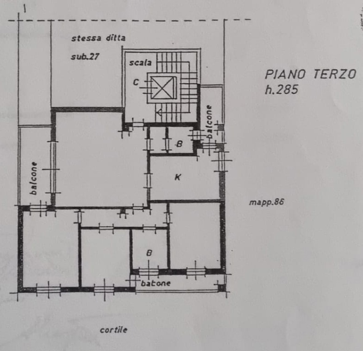 Appartamento - Planimetry 1