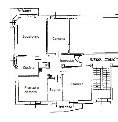 Appartamento - Planimetry 1