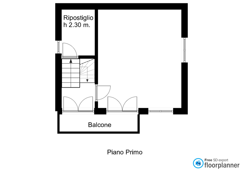 Casa Indipendente - Planimetry 1